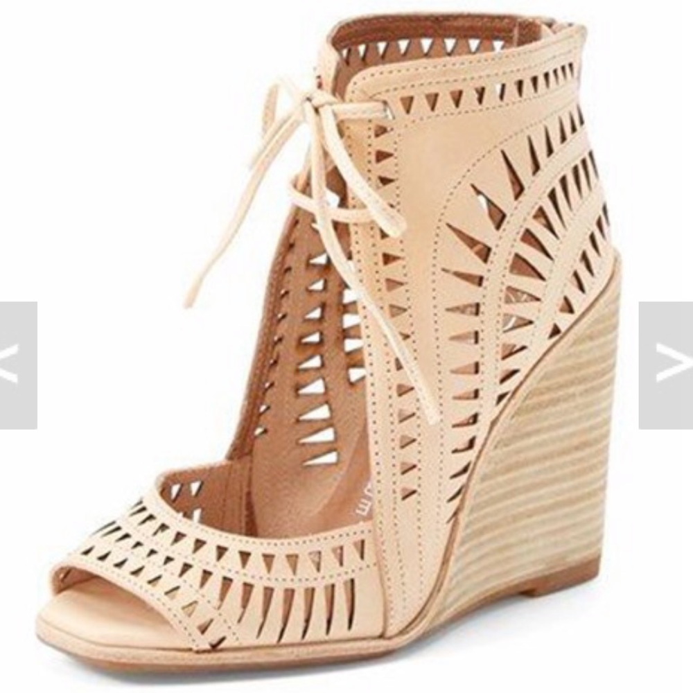 Jeffrey Campbell New in Box Rodillo Wedge Sandals